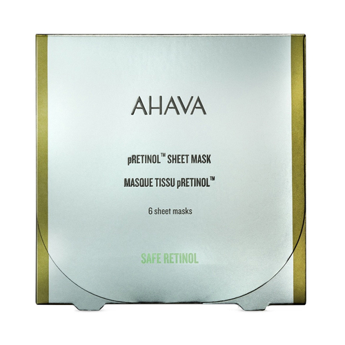 Ahava Pretinol Sheet Mask, 6 sheets