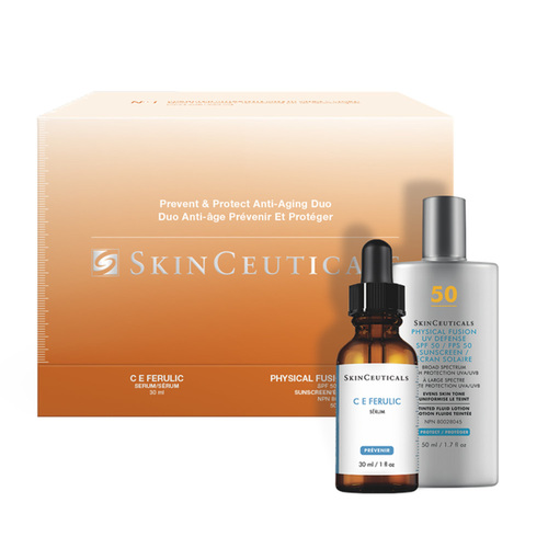 SkinCeuticals Prevent and Protect Anti-Aging Duo on white background
