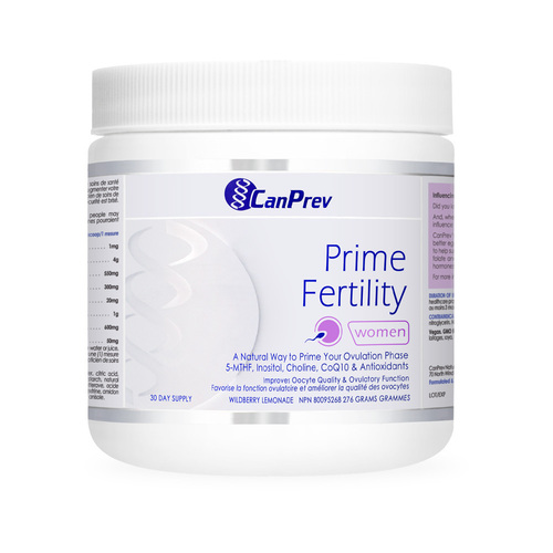 CanPrev Prime Fertility on white background