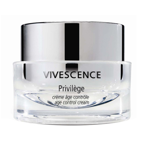 Vivescence Privilege Age Control Cream on white background