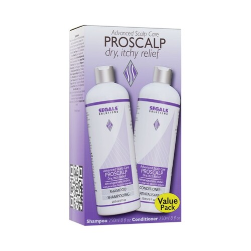 Segals ProScalp Duo, 2 x 250ml/8.45 fl oz Segals ProScalp Duo on white background
