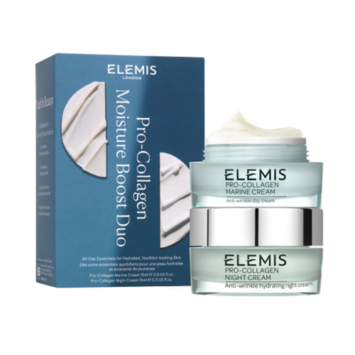 Elemis Pro-Collagen Moisture Boost Duo on white background