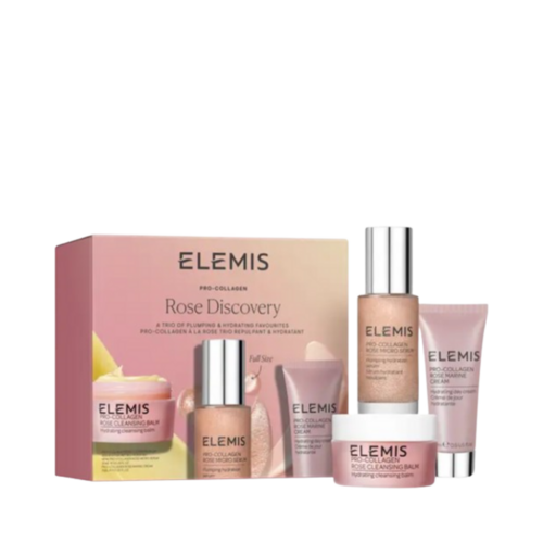 Elemis Pro-Collagen Rose Gift of Plumping Hydration on white background