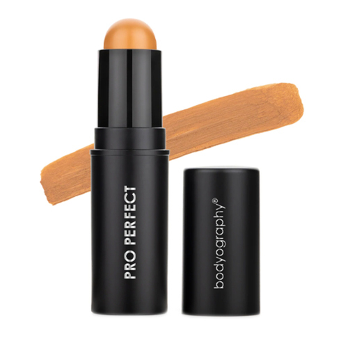 Bodyography Pro Perfect Foundation Stick Caramel - Medium (Warm Golden Yellow Undertone), 9g/0.39 oz