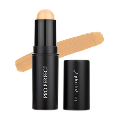 Bodyography Pro Perfect Foundation Stick Wheat - Light Medium (Warm Yellow Golden Undertone), 9g/0.39 oz