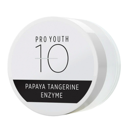 Pro Youth Papaya Tangerine Enzyme on white background