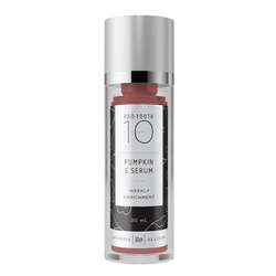 Pro Youth Pumpkin E Serum on white background
