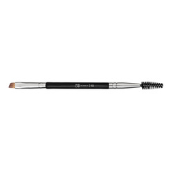 Professional Double Ended Eyebrow Brush on white background