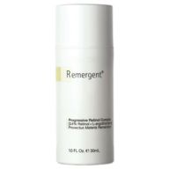Remergent  on white background