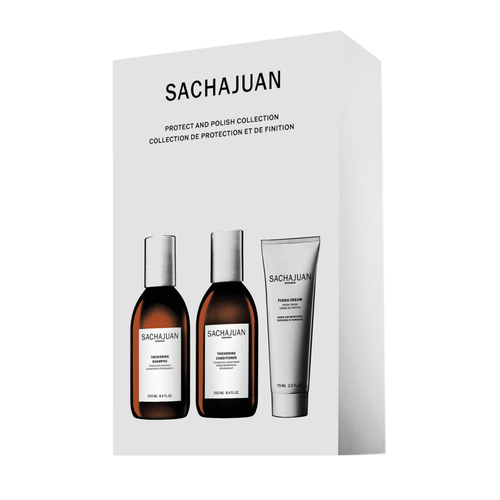 Sachajuan Protect and Polish Collection Box on white background