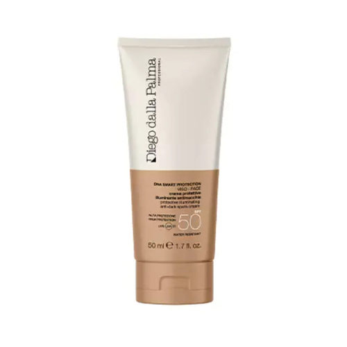 Diego dalla Palma Professional Protective Illuminating Anti-dark Spots Cream SPF50 on white background
