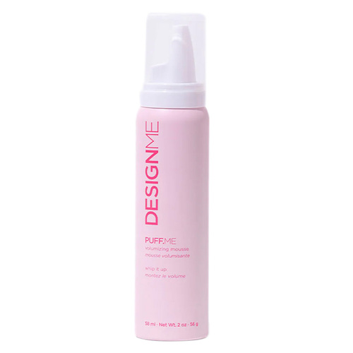 DESIGNME  Puff.Me Hair Volumizing Mousse on white background