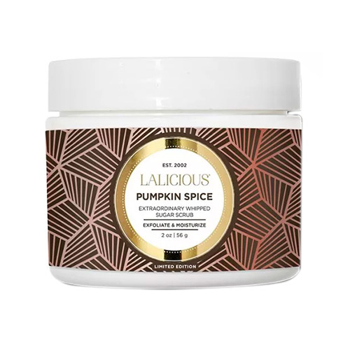 LaLicious Pumpkin Spice - Sugar Scrub on white background