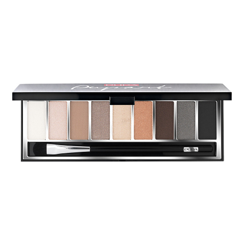 Pupa Pupart Eyeshadow Palette - 001 Bon Ton Shades on white background