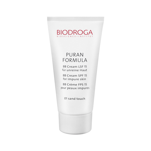 Biodroga Puran Formula Tinted Day Cream - 01 Sand Touch on white background
