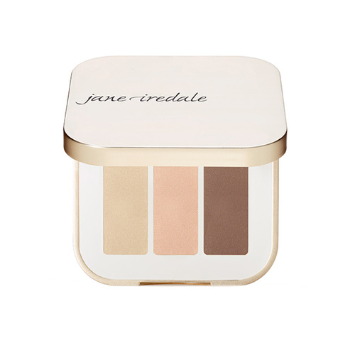 jane iredale PurePressed Eye Shadow Triple - Blue Hour on white background