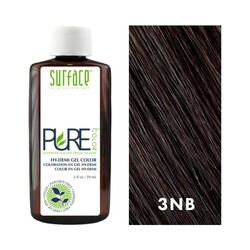 Pure Color 3NB Espresso Natural Beige on white background