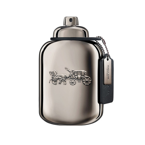 Coach Pure Platinum Parfum on white background
