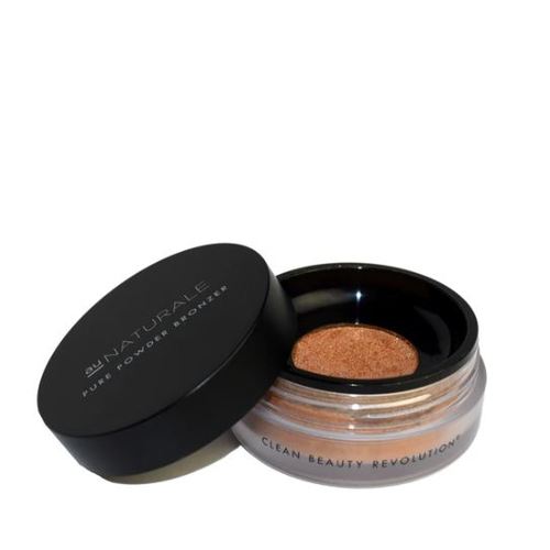 Au Naturale Cosmetics Pure Powder Bronzer - Golden Henna on white background