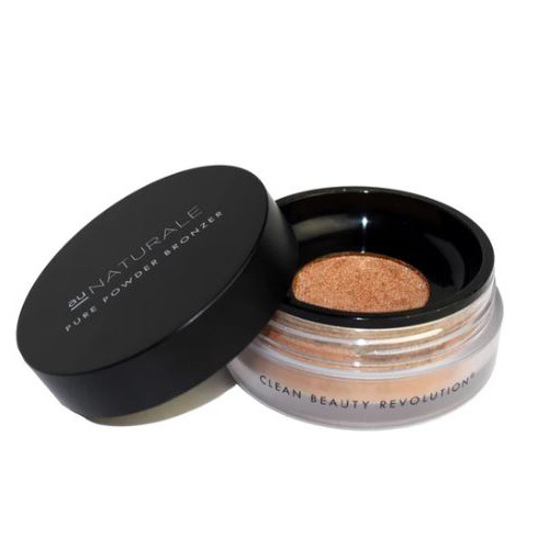 Au Naturale Cosmetics Pure Powder Bronzer - Golden Henna on white background