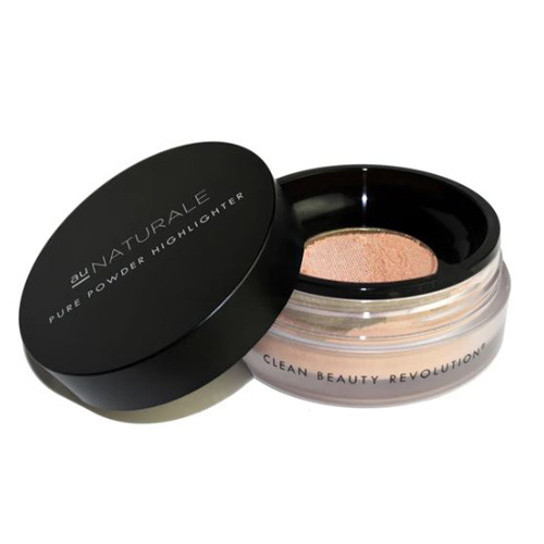 Au Naturale Cosmetics Pure Powder Highlighter - Begonia, 4.5g/0.2 oz