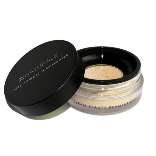 Au Naturale Cosmetics Pure Powder Highlighter - Aura on white background