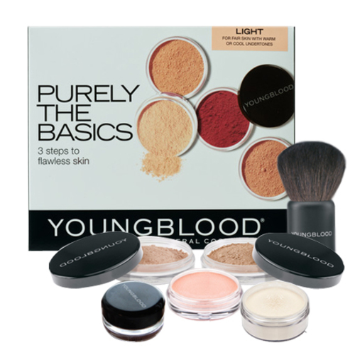 Youngblood Purely the Basics Kits - Dark on white background