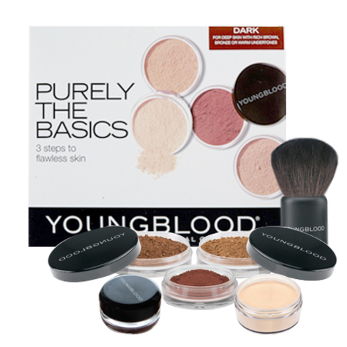 Youngblood Purely the Basics Kits - Dark, 6 pieces