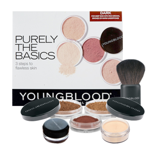 Youngblood Purely the Basics Kits - Dark on white background