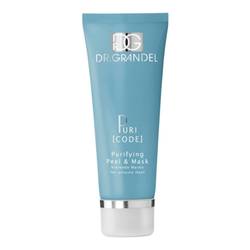 Puricode Purifying Peel and Mask on white background