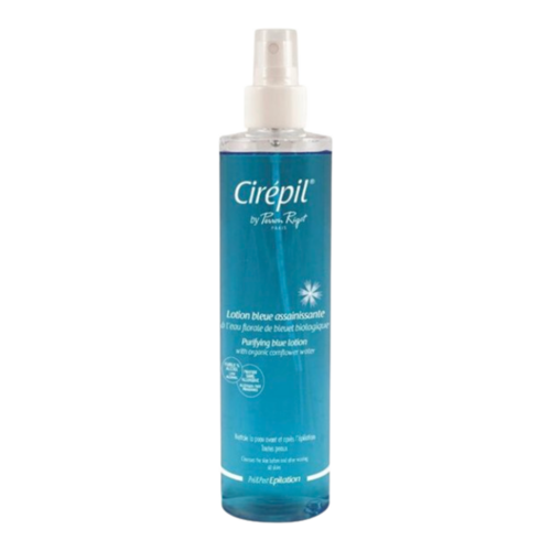 Cirepil Purifying Blue Lotion Spray on white background