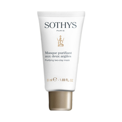 Purifying Two Clay Mask on white background