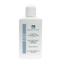 Purifying Cleansing Milk on white background