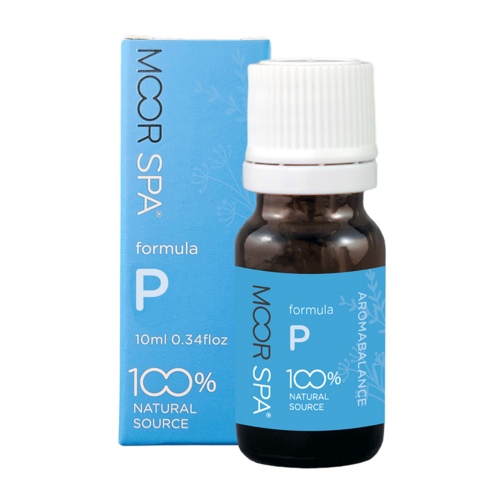 Moor Spa Purifying Formula P on white background