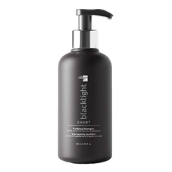 Purifying Shampoo on white background