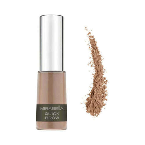 Mirabella Quick Brow Powder - Light Medium on white background