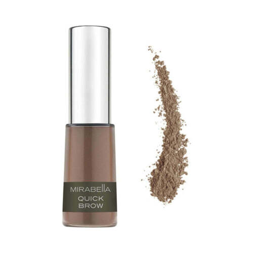 Mirabella Quick Brow Powder - Light Medium on white background