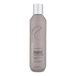Shea Butter Shampoo on white background