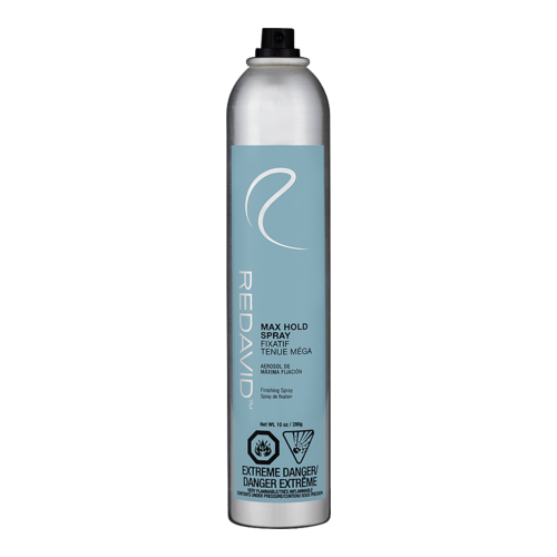 Redavid Max Hold Spray on white background