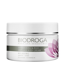 Relaxing Shimmering and Rich Anti-Age Body Cream