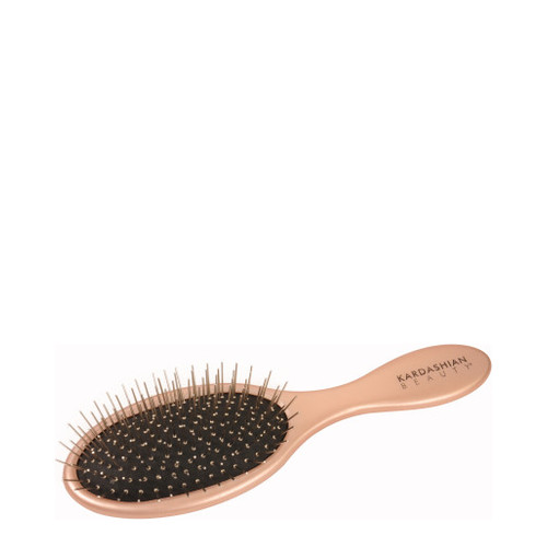 Kardashian Beauty Metal Pin Paddle Brush on white background