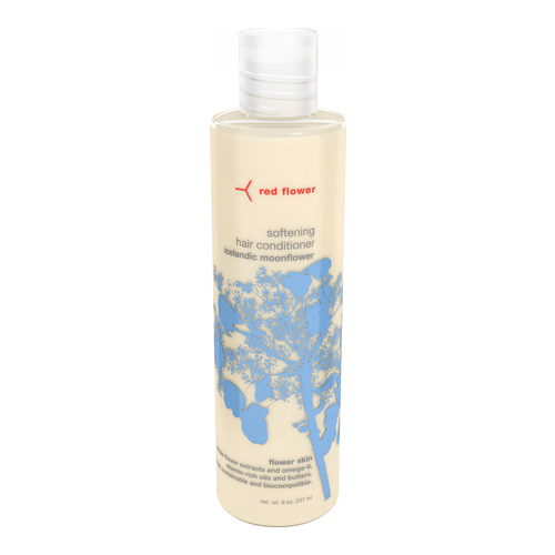 Red Flower Softening Hair Conditioner - French Lavender on white background