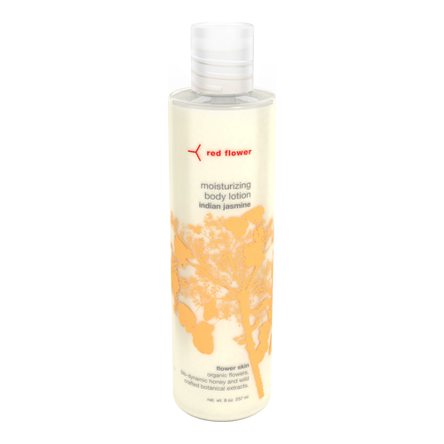 Red Flower Moisturizing Body Lotion - French Lavender on white background