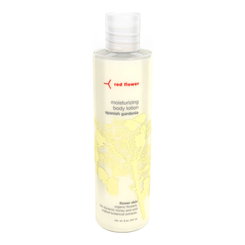 Red Flower Moisturizing Body Lotion - French Lavender on white background