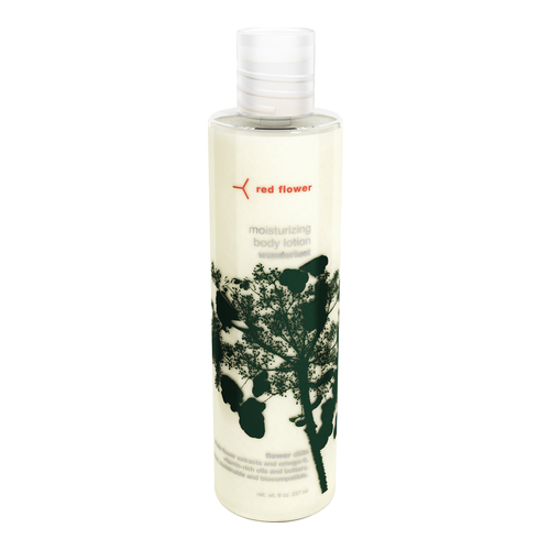 Red Flower Moisturizing Body Lotion - French Lavender on white background