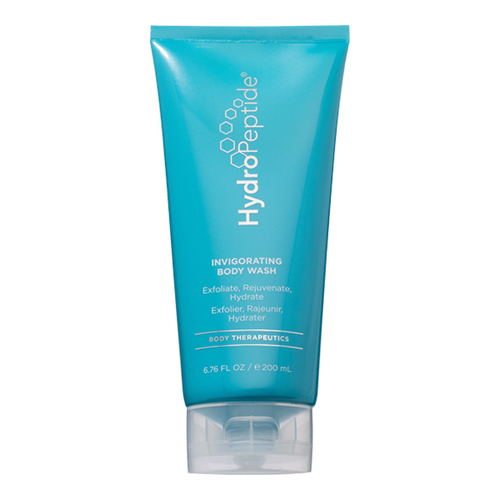 HydroPeptide Invigorating Body Wash: Exfoliate, Rejuvenate, Hydrate on white background