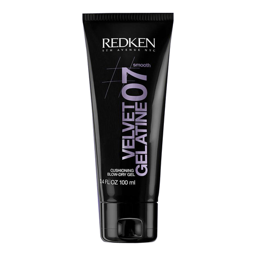 Redken Velvet Gelatine 07 Cushioning Blow Dry Gel on white background