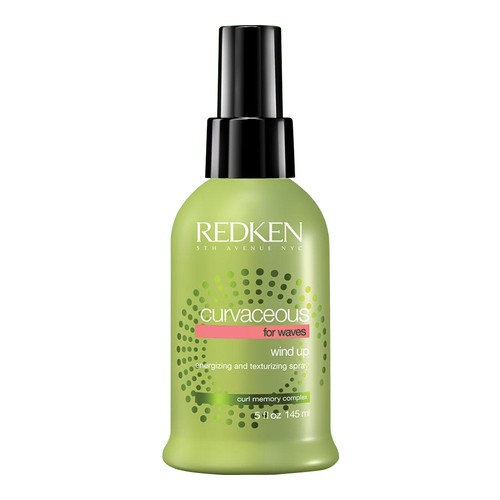 Redken Curvaceous Wind Up Reactivating Spray on white background