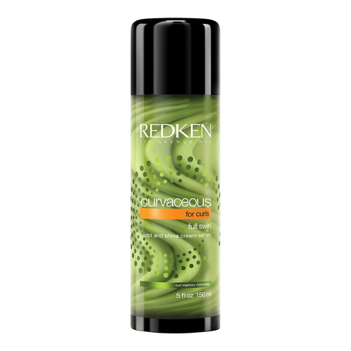 Redken Curvaceous Full Swirl Serum on white background