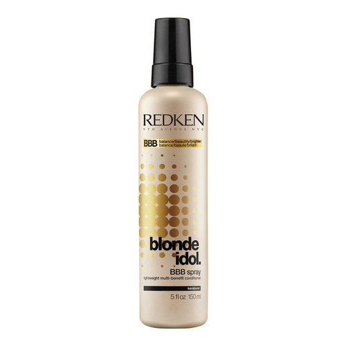 Redken Blonde Idol BBB Spray on white background